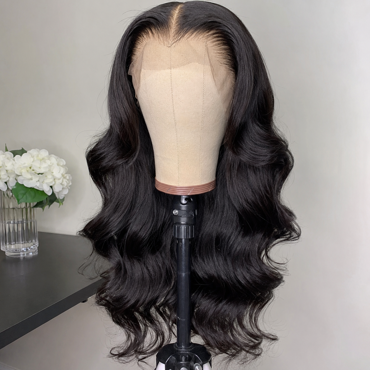 Body Wave Remy Human Hair Lace Front Wig (Pre-Plucked With Baby Hairs)