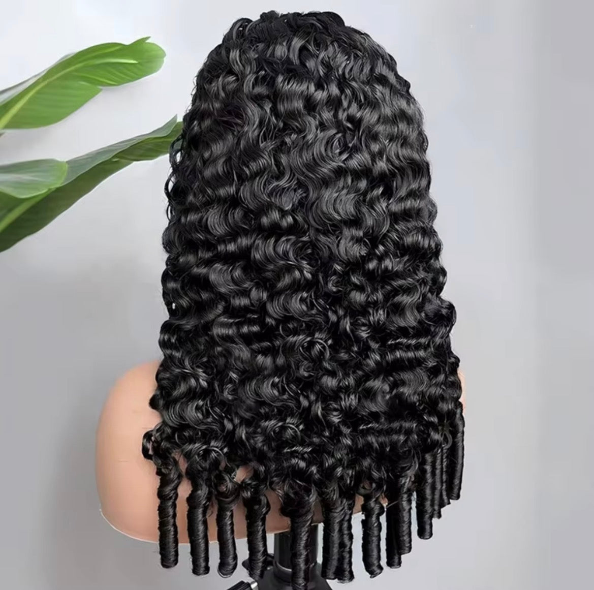 Burmese Curly Lace Front Wig (Pre-Plucked With Baby Hairs)